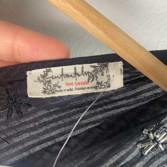 Free People Crushin On You Embellished Dress in Black XS - Picture 4 of 10